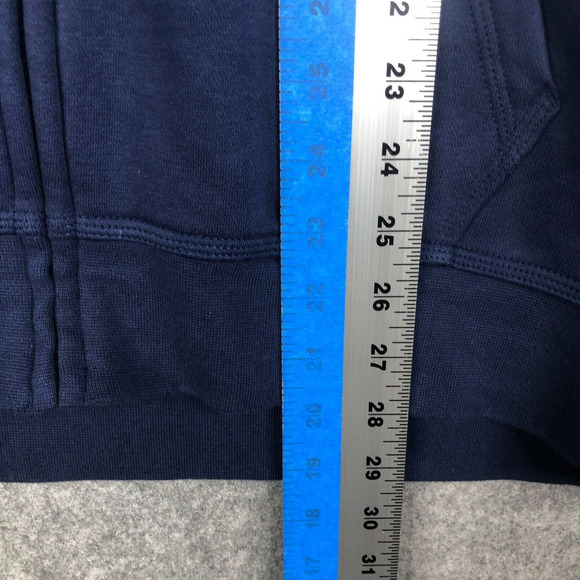 Nike Club Swoosh Full-Zip Hoodie Blue Size XL Style 679365-410 Logo Swoosh - Picture 9 of 12